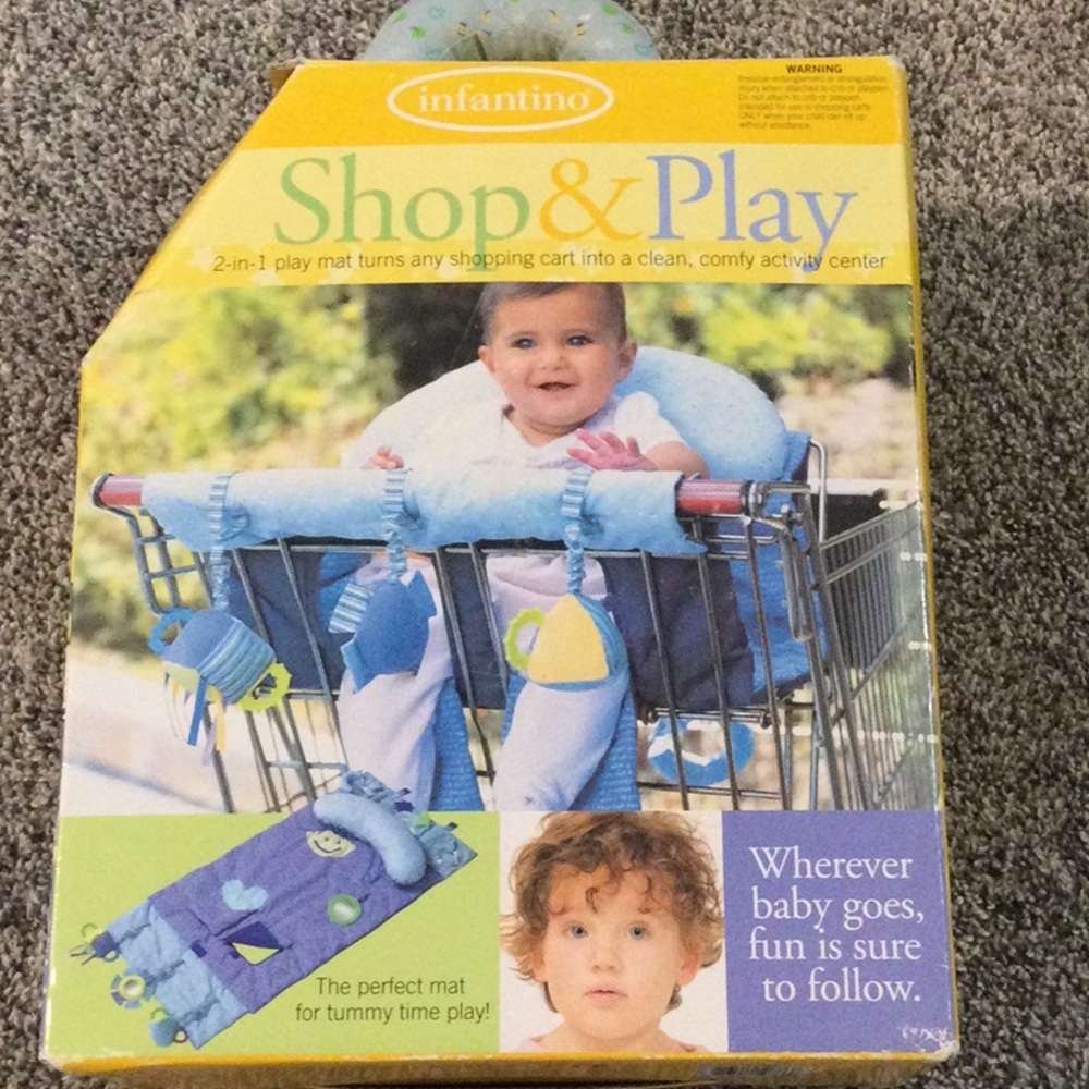 Infantino shop in play 2 in 1 shopping/play mat